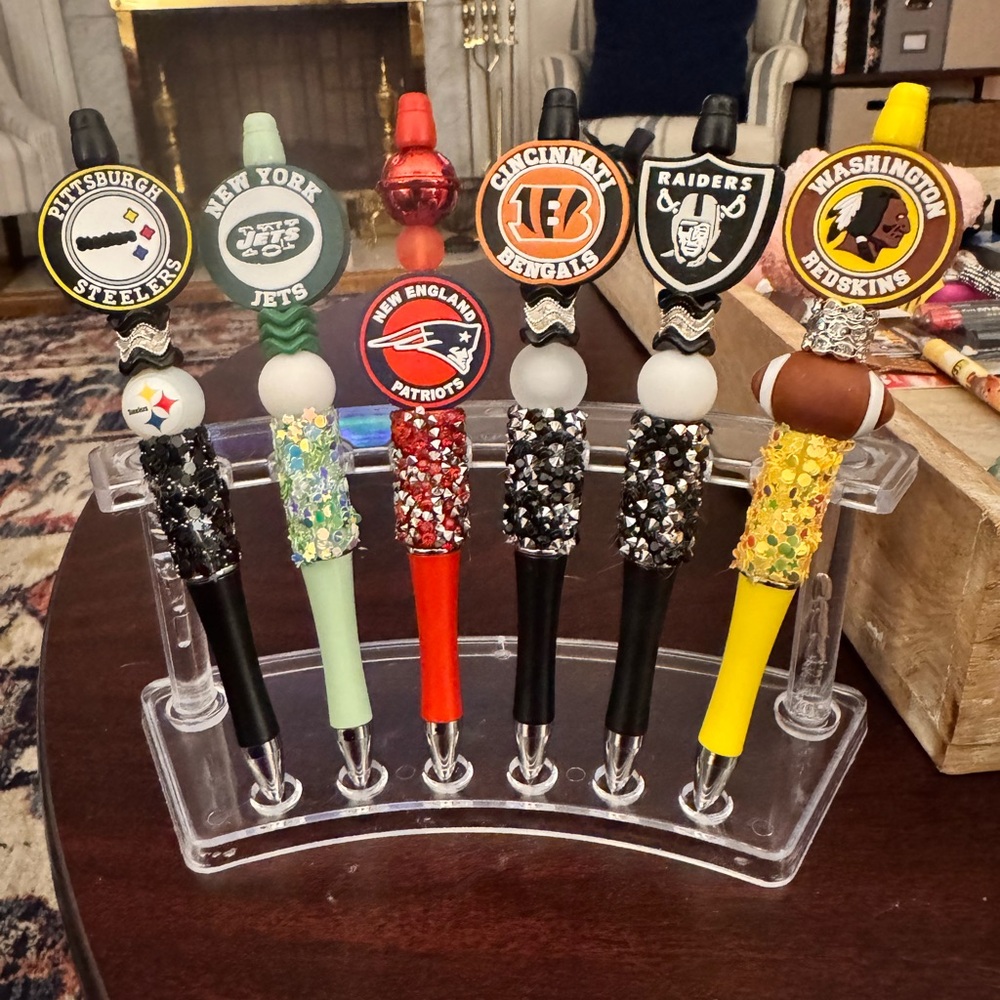 Football Sports Teams Handmade Pens Buyers Choice of 1